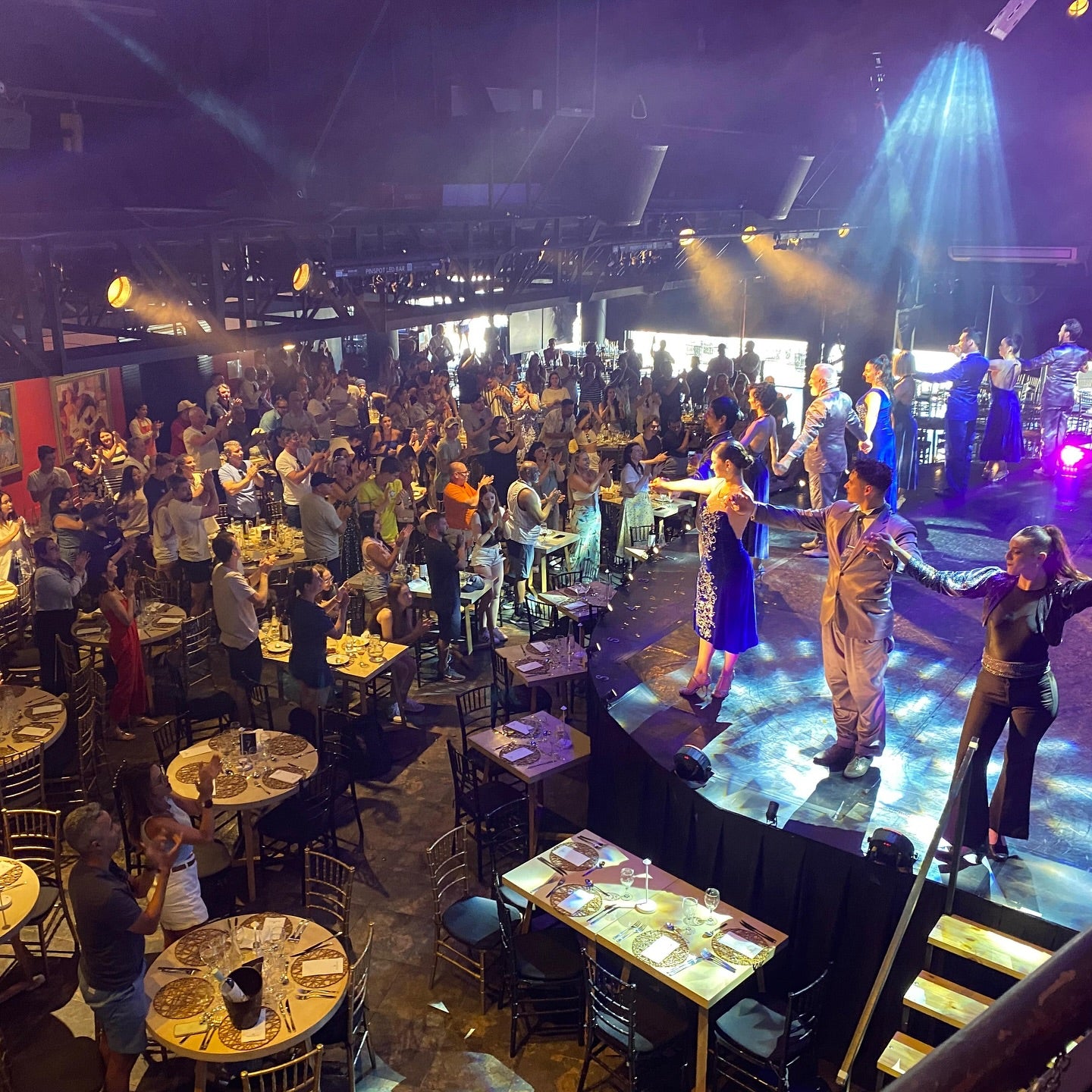Madero Tango BLACK Dinner Show Tango Class Casino Voucher