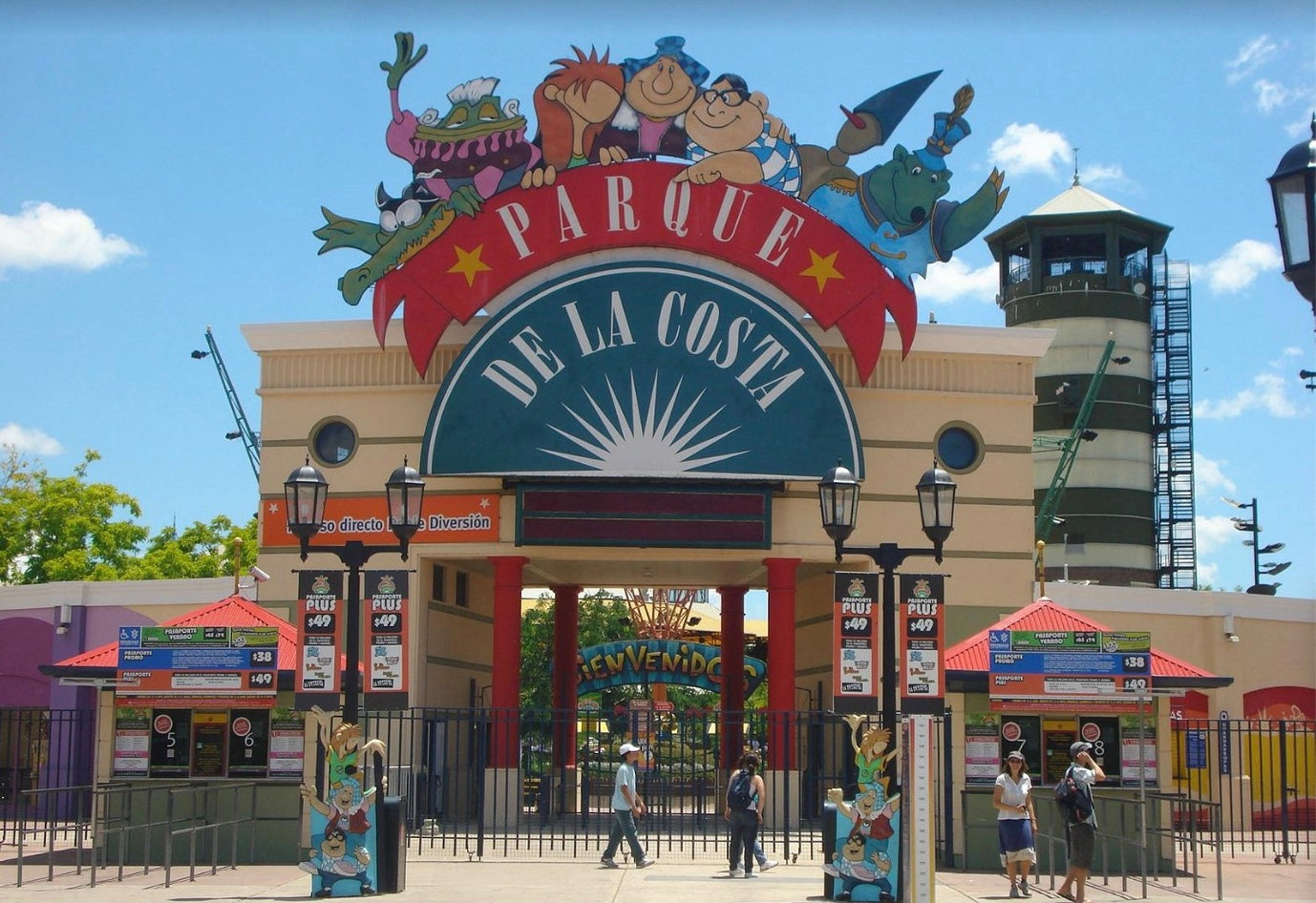 Amusement Park Parque de La Costa FULL TICKET WITH TRANSPORT
