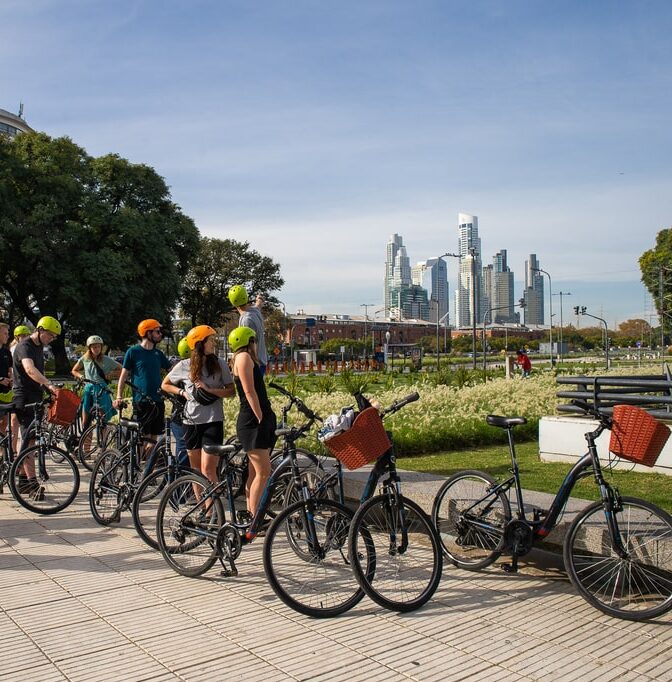Bike Tour SOUTH ZONE Bicycle La Boca Puerto Madero Historic Centre - Morning