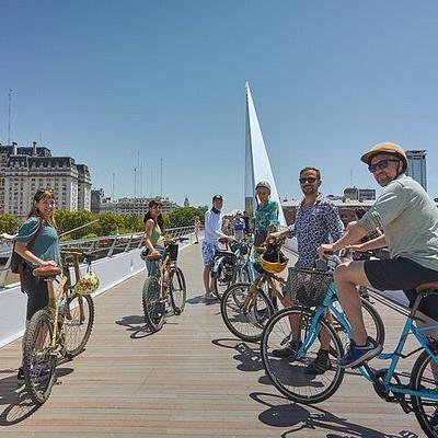 Bike Tour SOUTH ZONE Bicycle La Boca Puerto Madero Historic Centre - Morning
