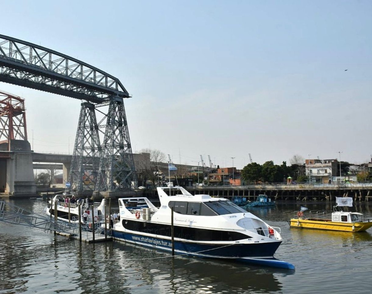 Navegação Postais de Buenos Aires Puerto Madero La Boca IDA E VOLTA